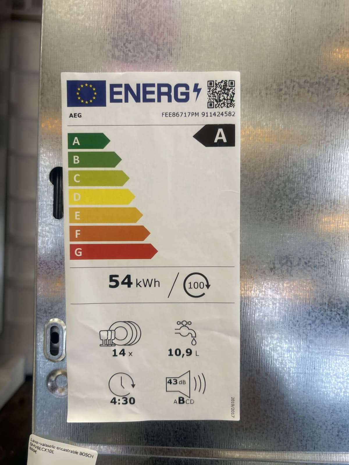 Étiquette énergétique