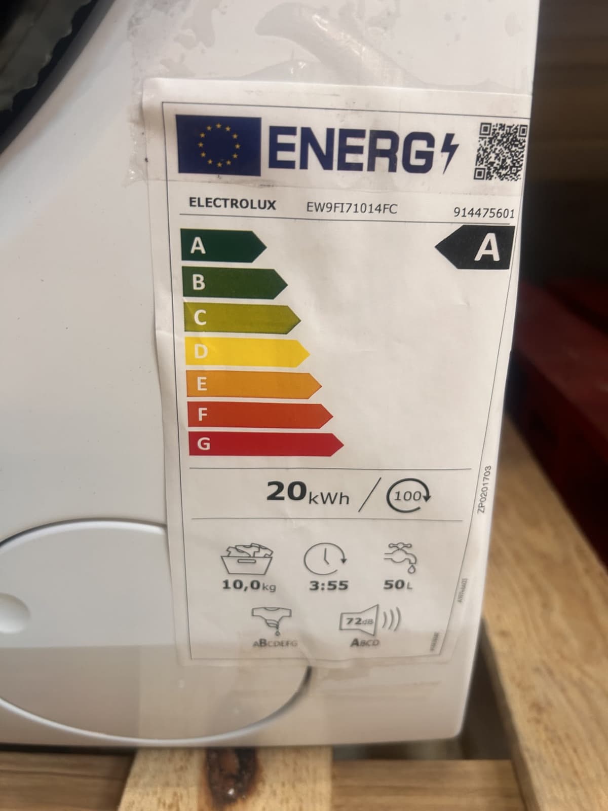 Étiquette énergétique