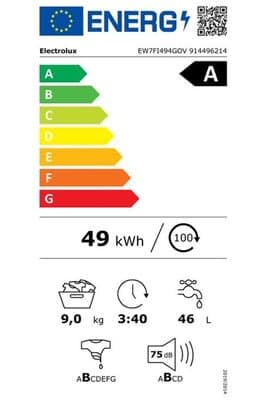 Étiquette énergétique
