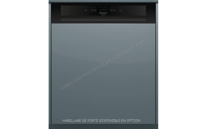 Lave-vaisselle semi-intégrable Hotpoint Ariston HBC2B26B
