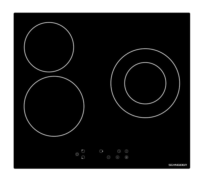 Table vitrocéramique Schneider STV603 – Plaque encastrable compacte et performante