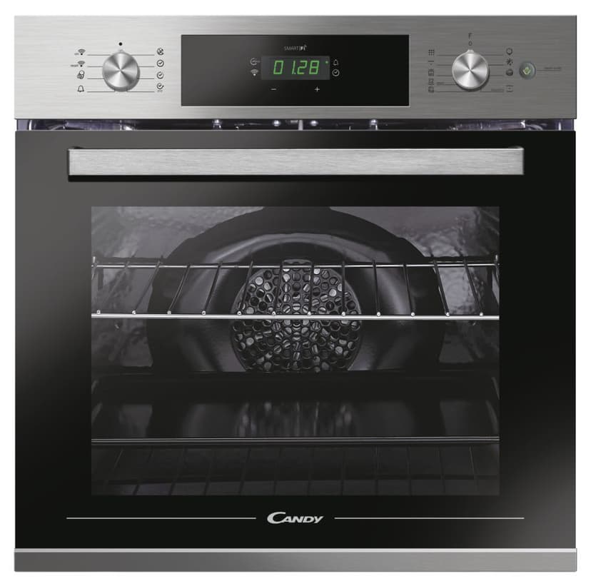 Four Encastrable Candy FCT896XWIFI – Pyrolyse, Cuisson Vapeur, Connecté via WiFi, Inox, Classe A