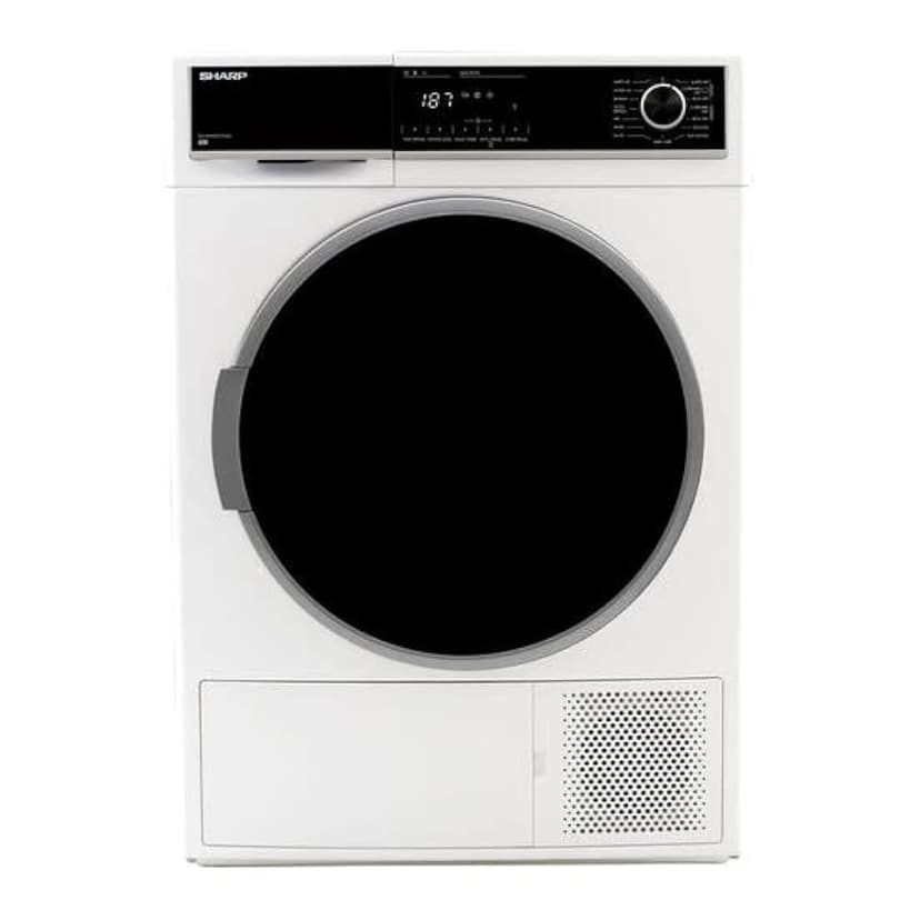 Sèche linge frontal Sharp KD-NHL2S7GW2 – 12 kg, pompe à chaleur, A++
