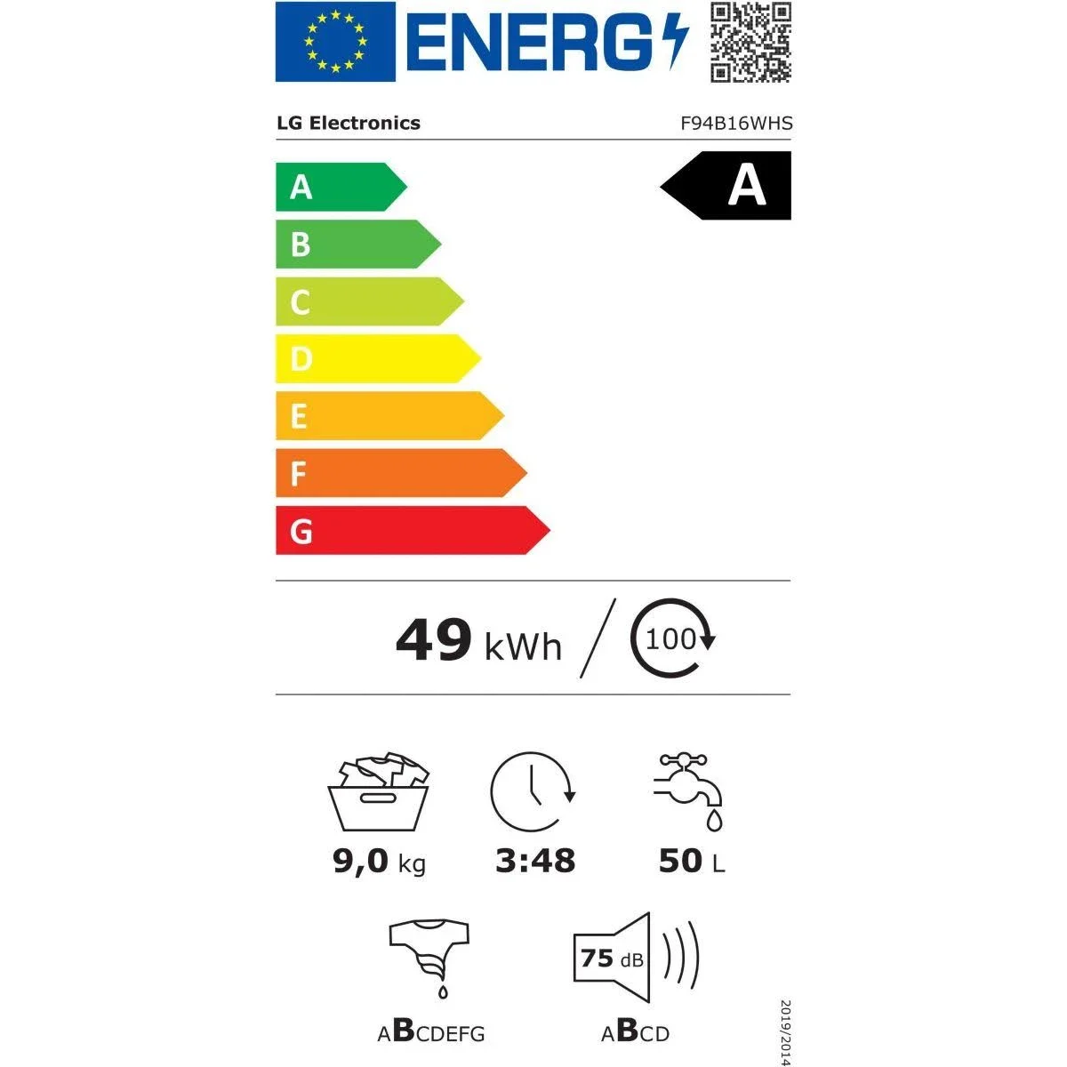 Étiquette énergétique