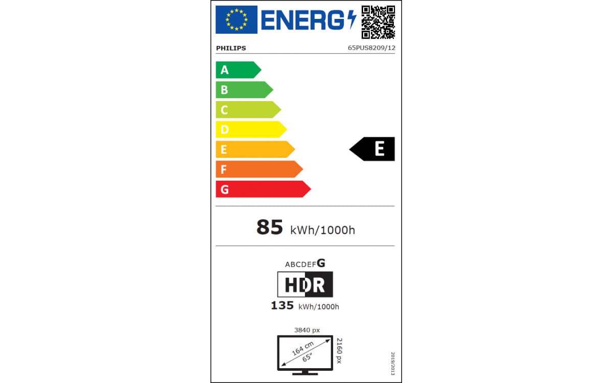 Étiquette énergétique