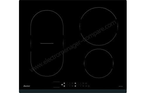 Plaque induction SAUTER SPI6466B – 60 cm, 4 foyers avec DuoZone