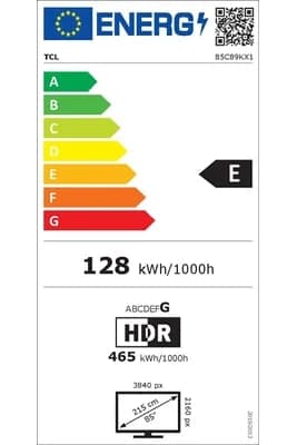 Étiquette énergétique