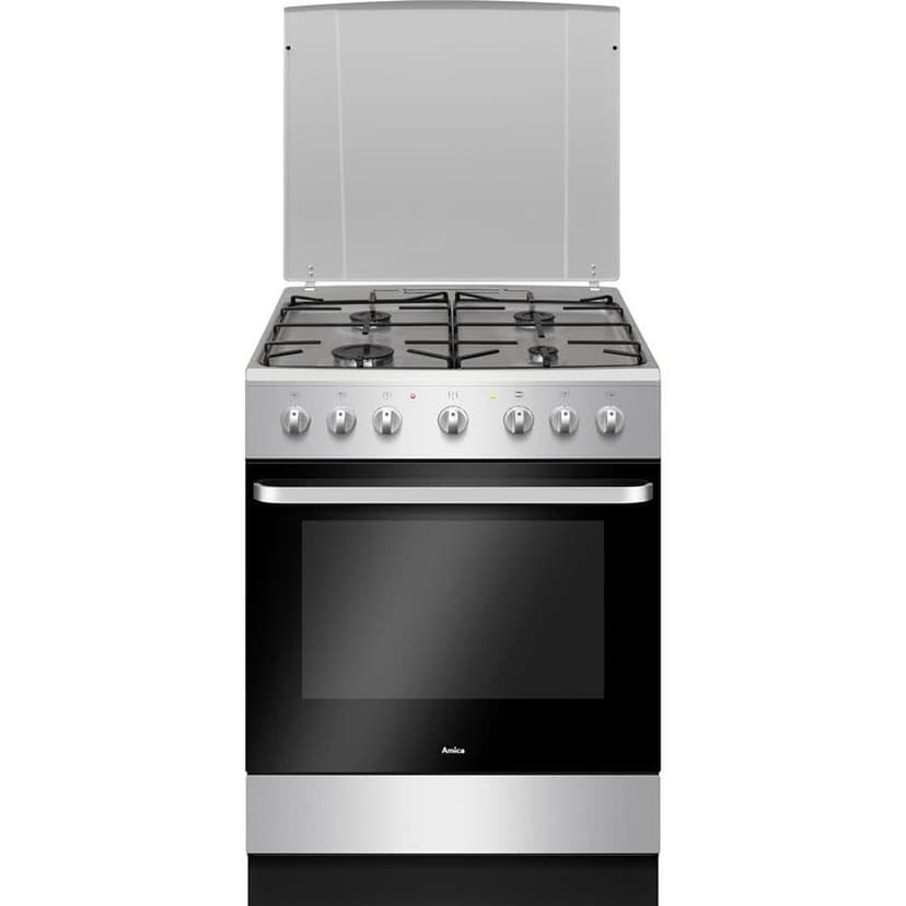 Gaziniere amica argent 4 feux gasz