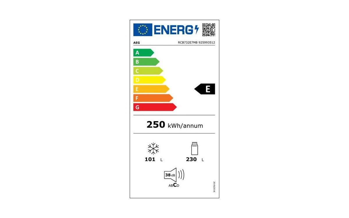 Étiquette énergétique
