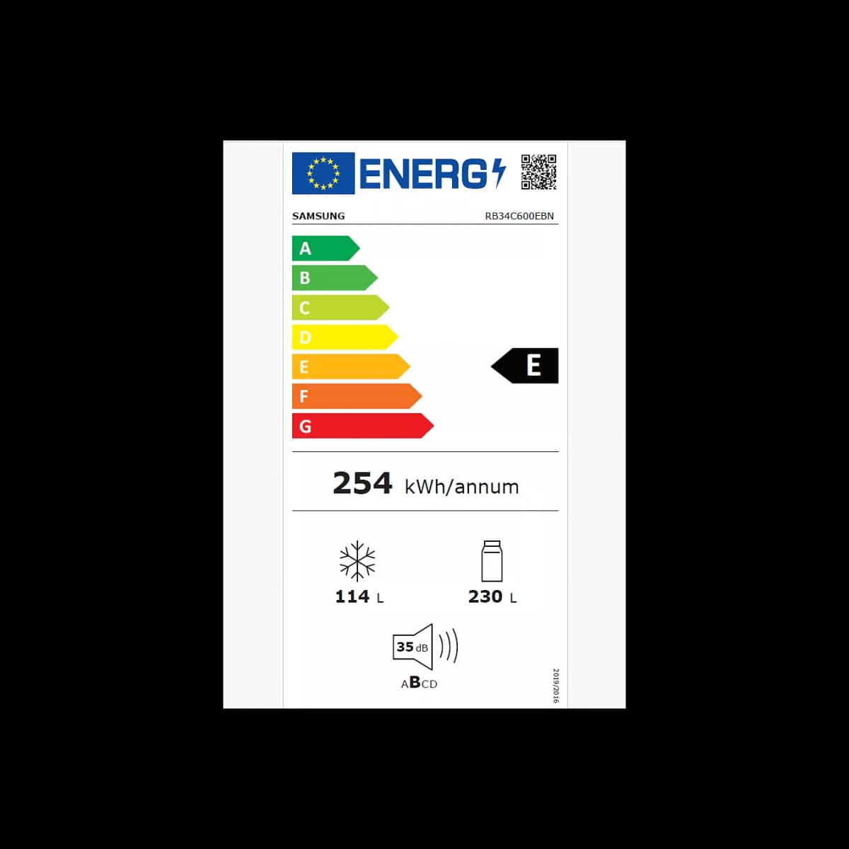 Étiquette énergétique
