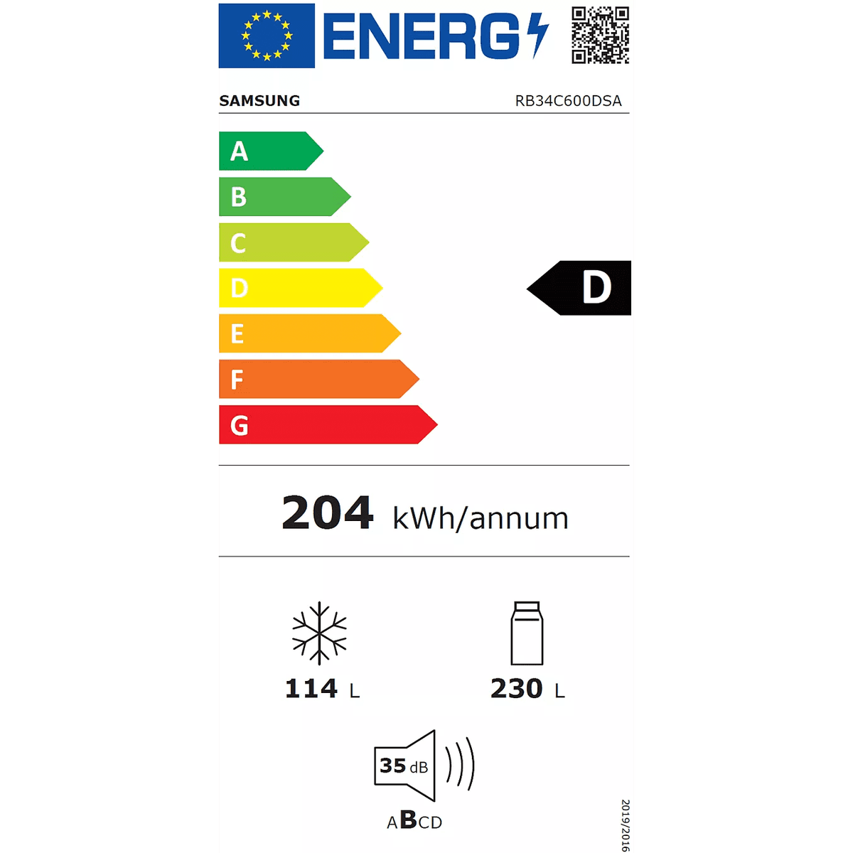Étiquette énergétique