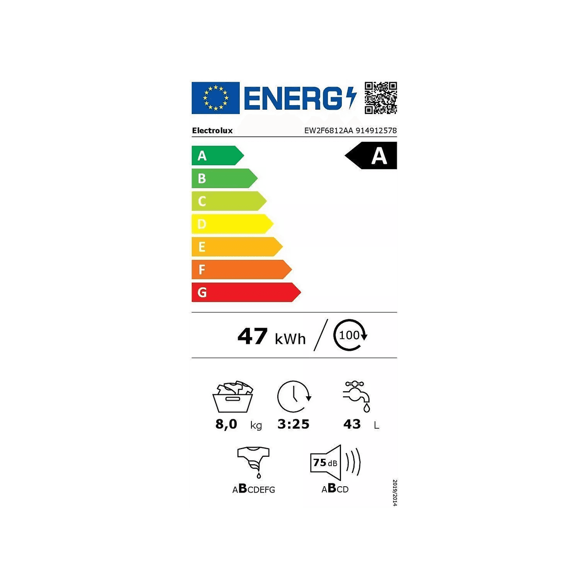 Étiquette énergétique